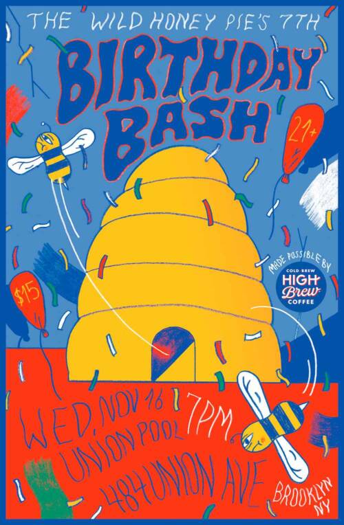 The Wild Honey Pie's 7th B-Day Bash