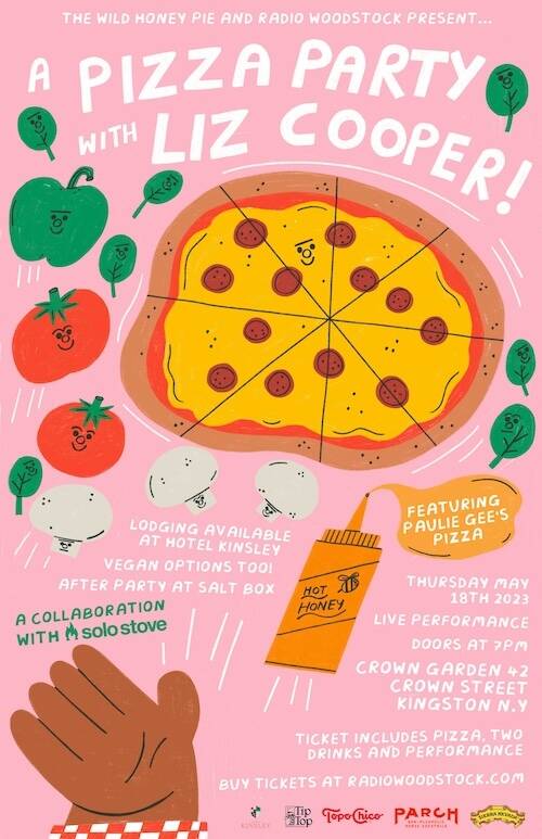 A Pizza Party with Liz Cooper