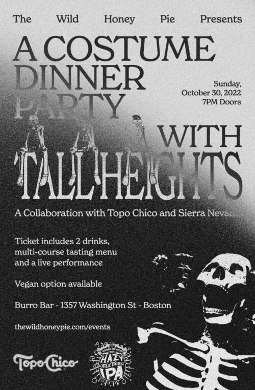 A Dinner Party with Tall Heights