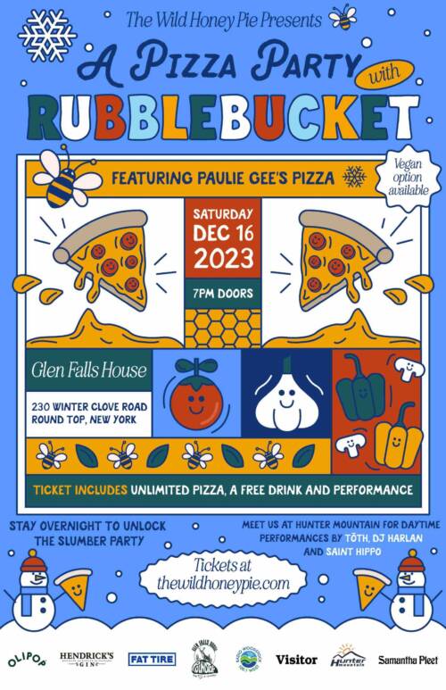 A Pizza Party with Rubblebucket
