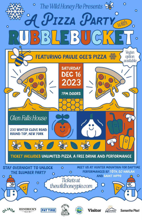 A Pizza Party with Rubblebucket