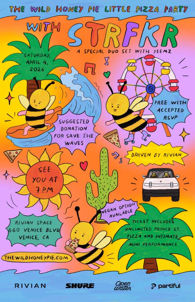 Little Pizza Party with STRFKR